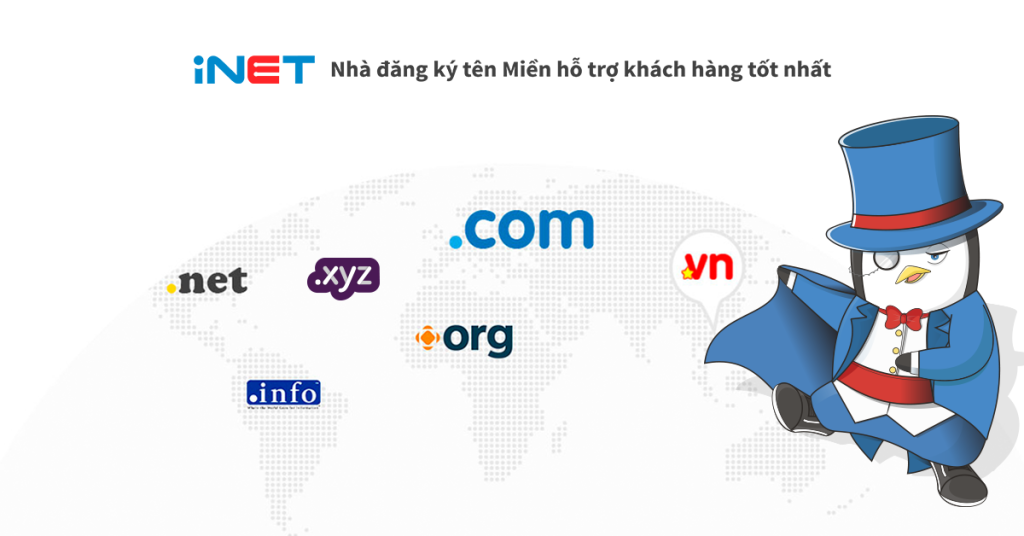 Đăng ký tên miền và Hosting iNET